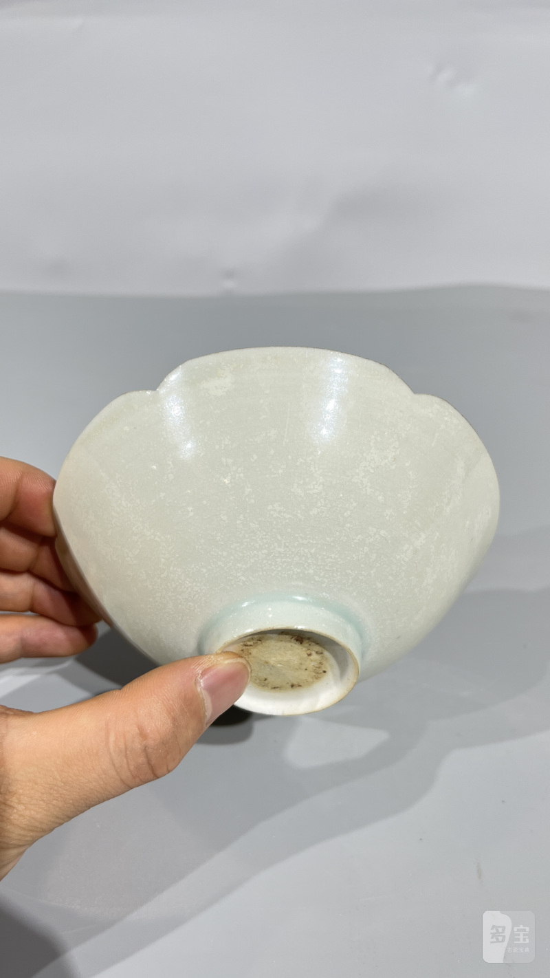 明 湖田刻花花口盏 - 图6